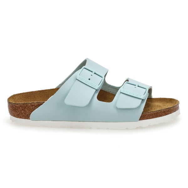 Women's Arizona Birko-Flor 2-Strap Narrow Sandal - Surf Green