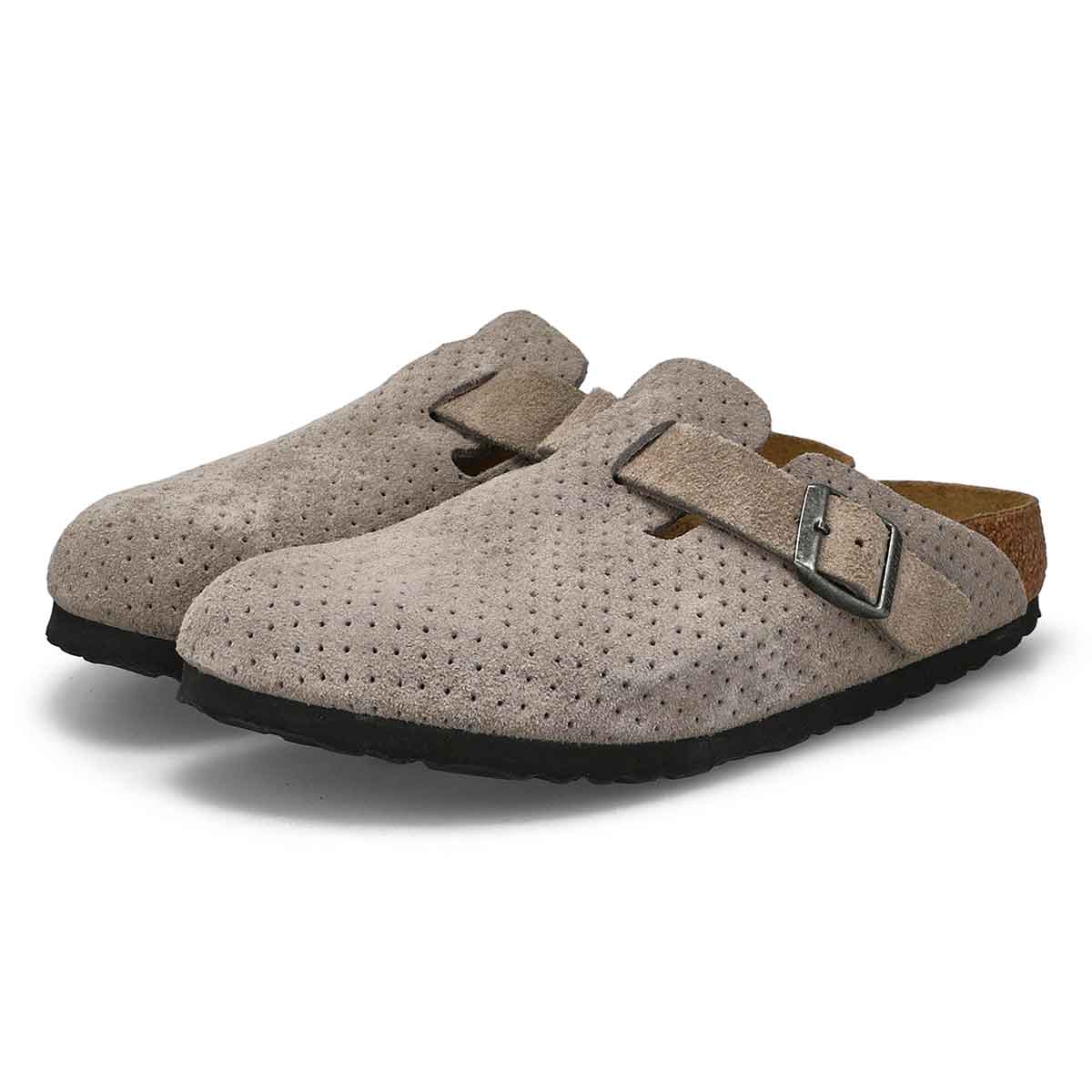 Sabot à assise souple BOSTON, gris, femmes