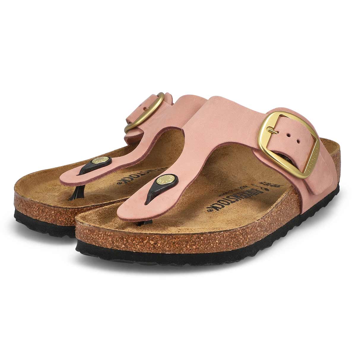 Women's Gizeh Big Buckle Thong Sandal - Soft Pink