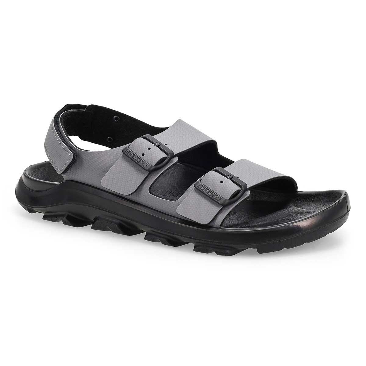Sandale en Birko-Flor MOGAMI TERRA, gris baleine,