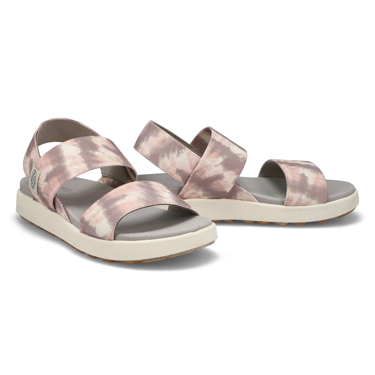 Women's Elle Backstrap Sandal - Fawn/ White