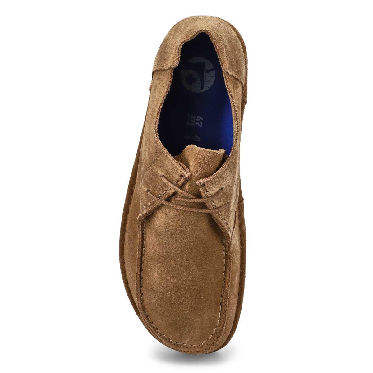 Mens Utti Lace Up Casual Shoe - Gray Taupe