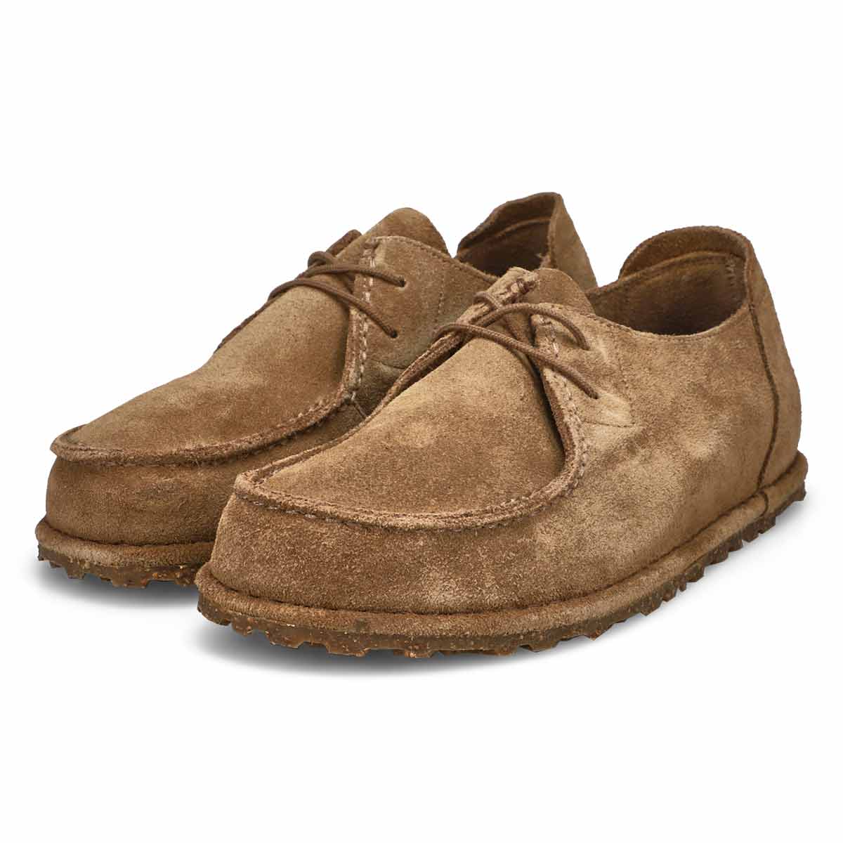 Mens Utti Lace Up Casual Shoe - Gray Taupe