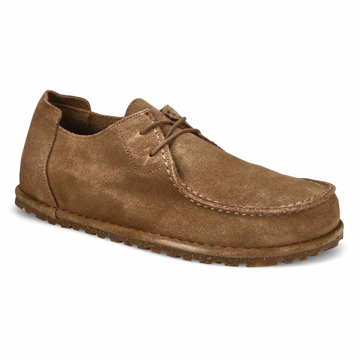 Mens Utti Lace Up Casual Shoe - Gray Taupe
