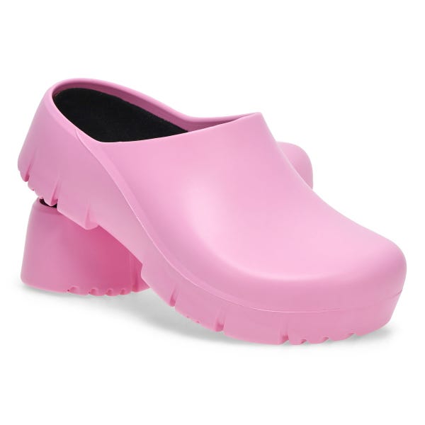 Women's Super Birki 2.0 PU Slip-Resistant Casual Clog - Fondant Pink