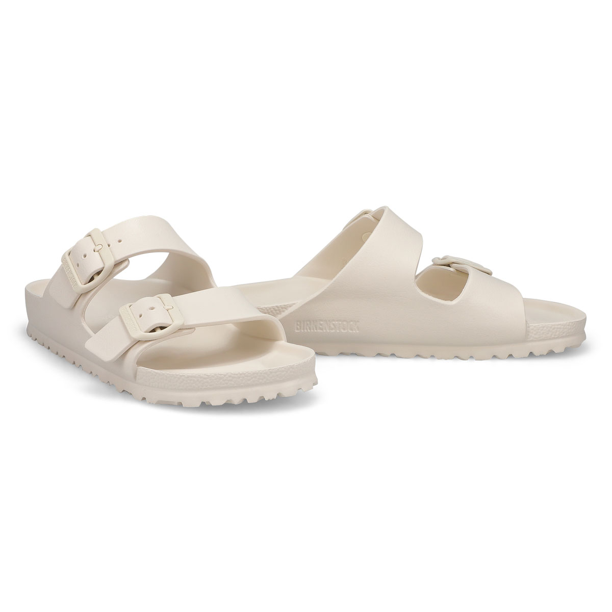 Women's Arizona EVA 2 Strap Narrow Sandal - Eggshell