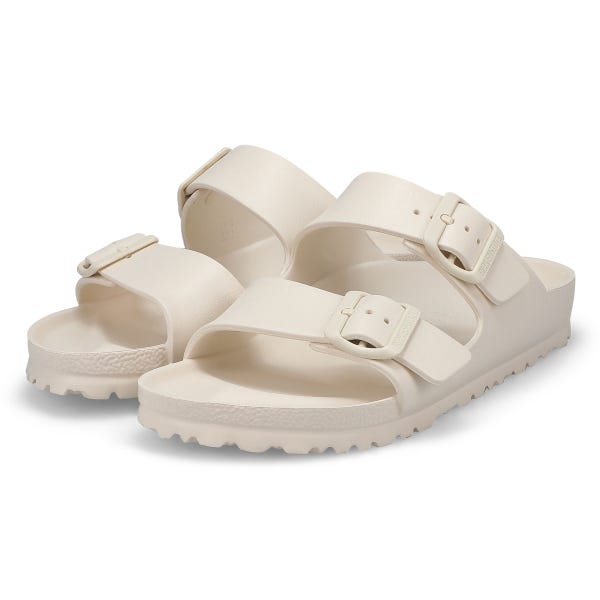 Women's Arizona EVA 2 Strap Narrow Sandal - Eggshell