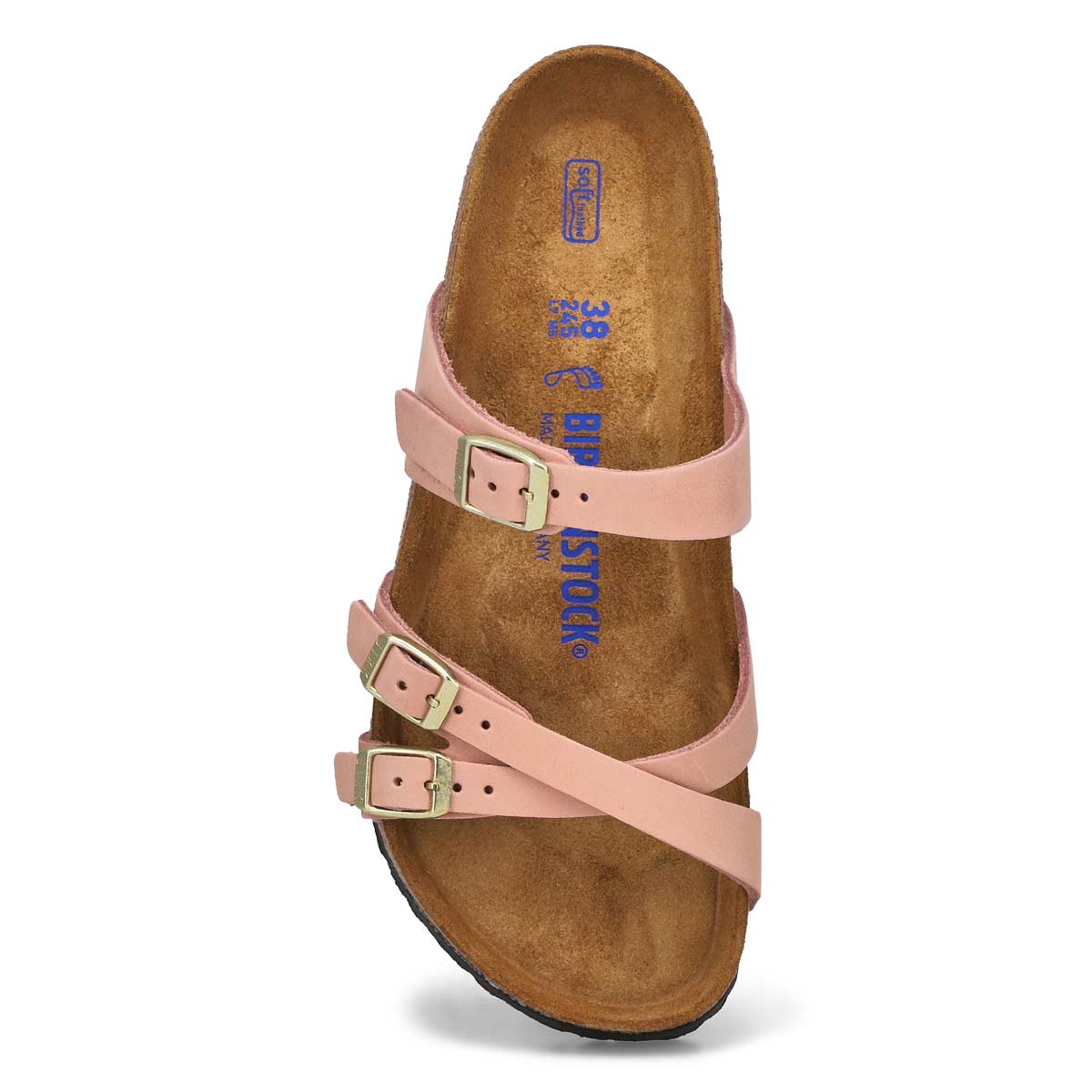 Women's Franca Nubuck Soft Footbed Sandal - Pink