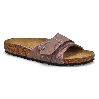 Lds Oita Cork Footbed Narrow Sandal - Faded Purple