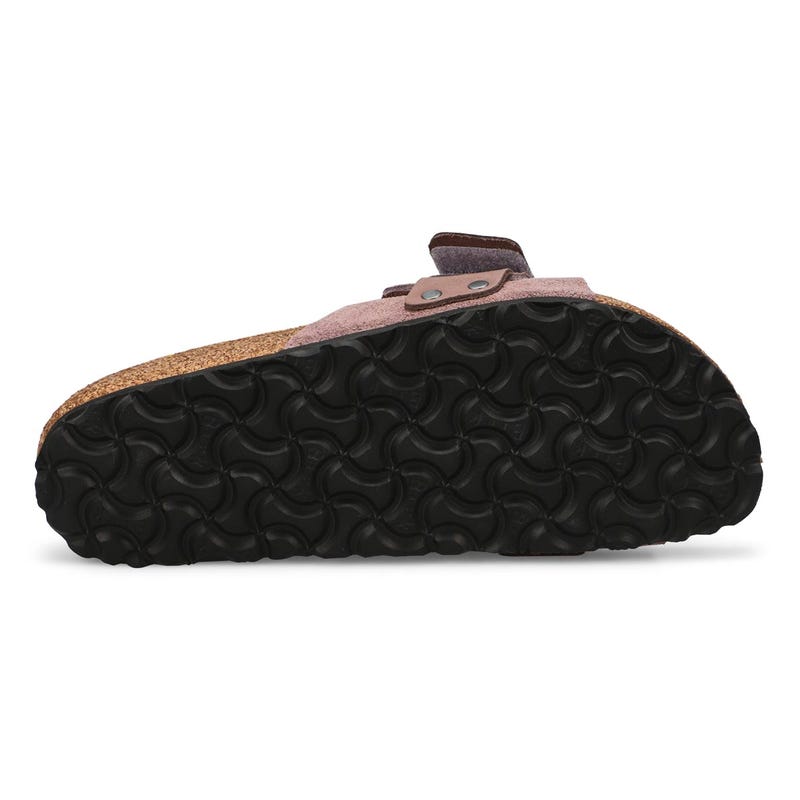 Sandales étroites à assise plantaire en liège OITA, violet délavé, femmes