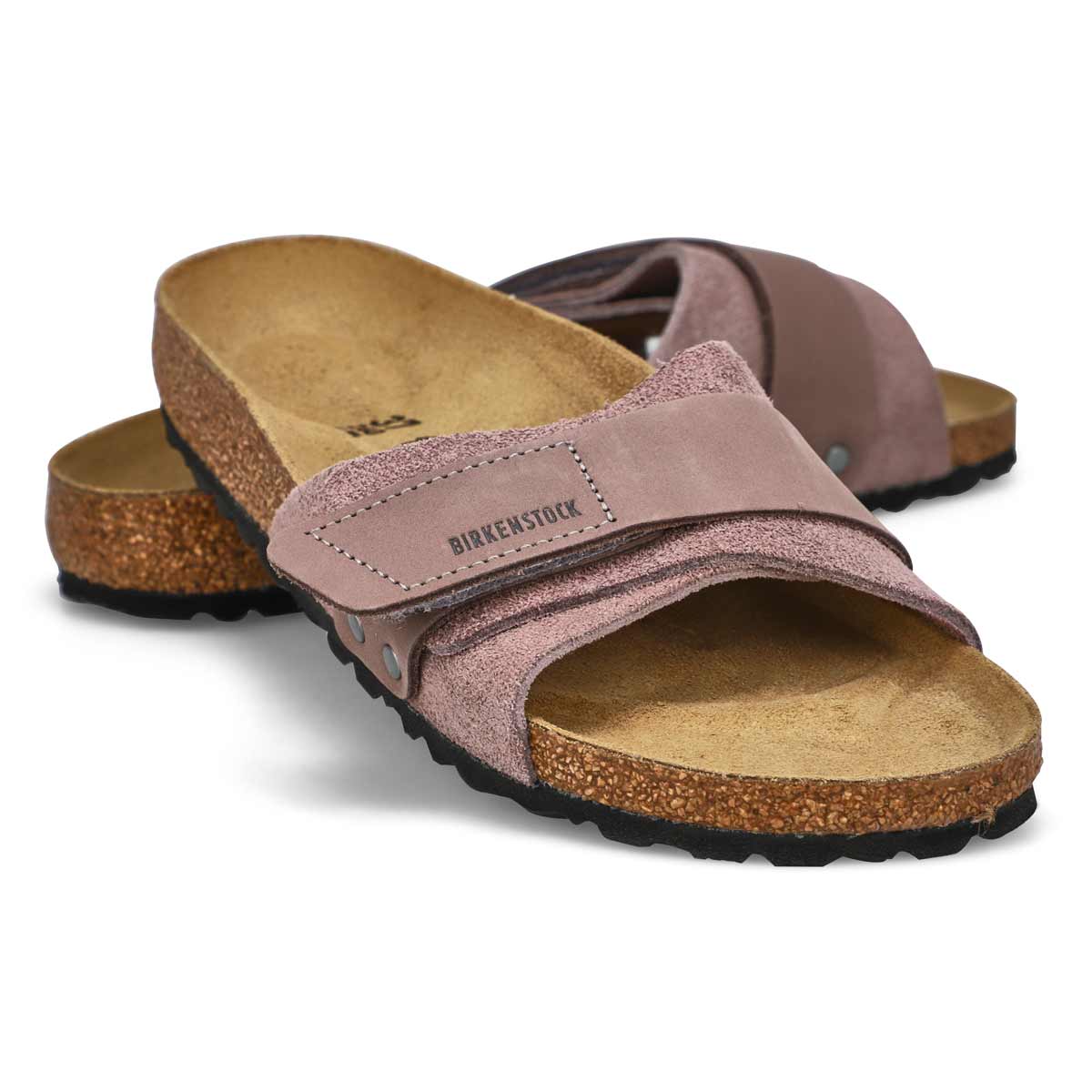 Women's Oita Cork Footbed Narrow Sandal - Faded Purple