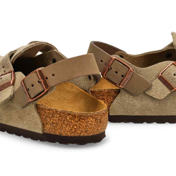 Men's Tokyo Suede Casual Clog - Taupe