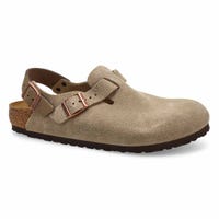 Men's Tokyo Suede Casual Clog - Taupe