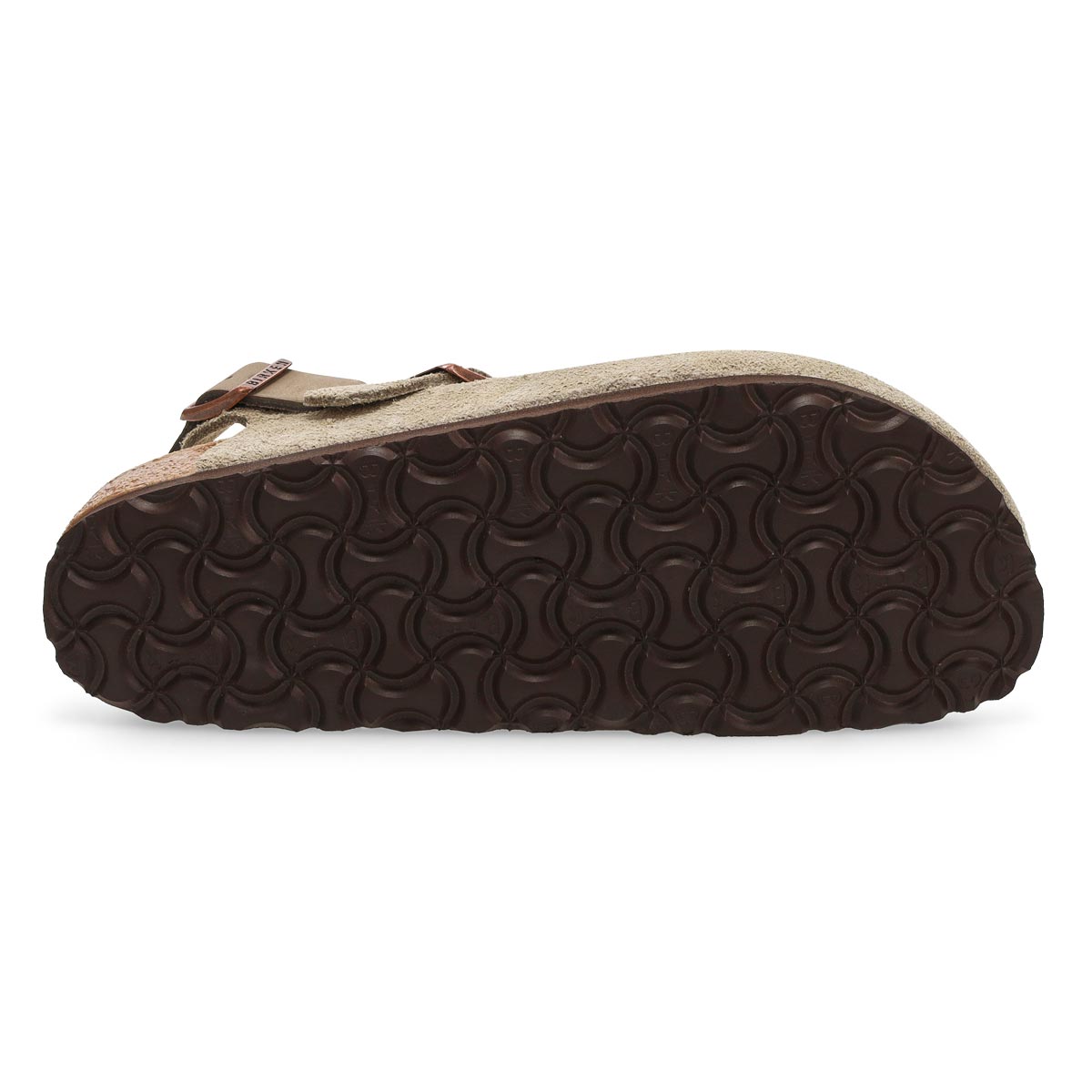 Sabot étroit en suède TOKIO, taupe, femmes