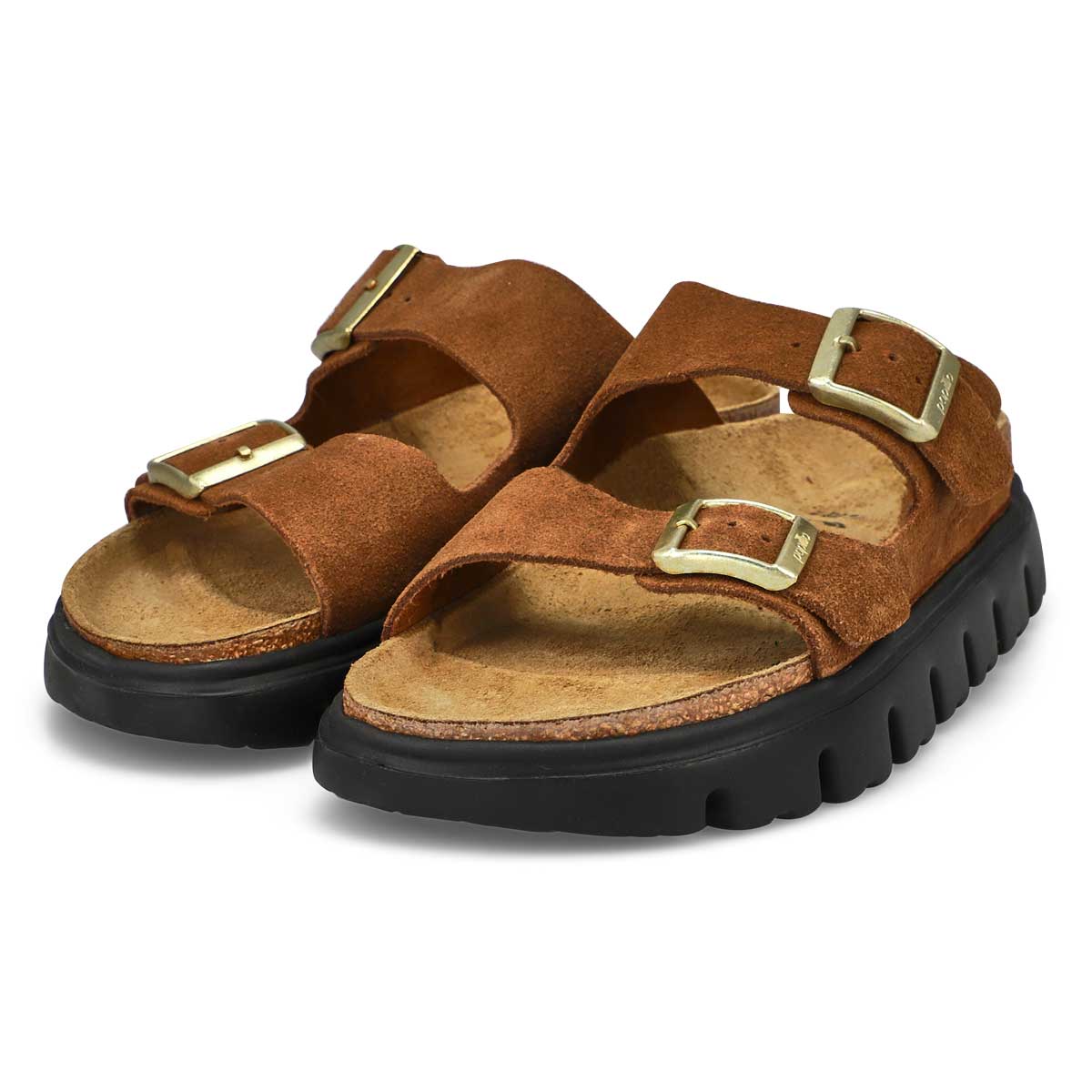 Women's Arizona Chunky Platform Narrow Sandal - Dark Tea