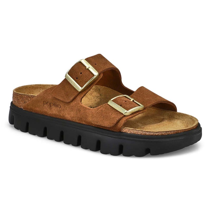 Women's Arizona Chunky Platform Narrow Sandal - Dark Tea