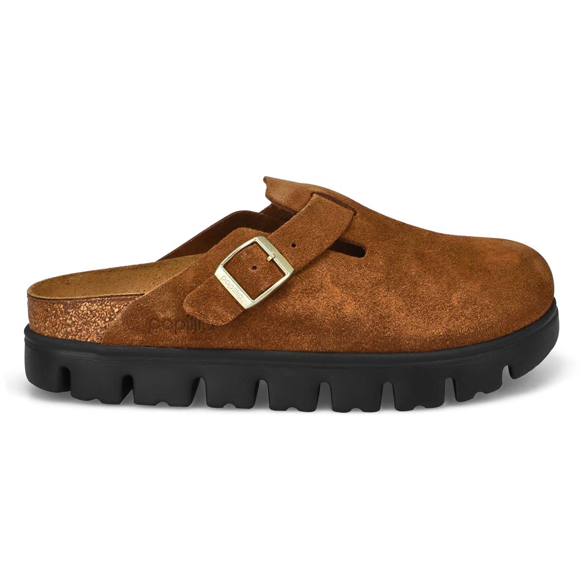 Women's Boston Chunky Platform Narrow Clog - Dark Tea