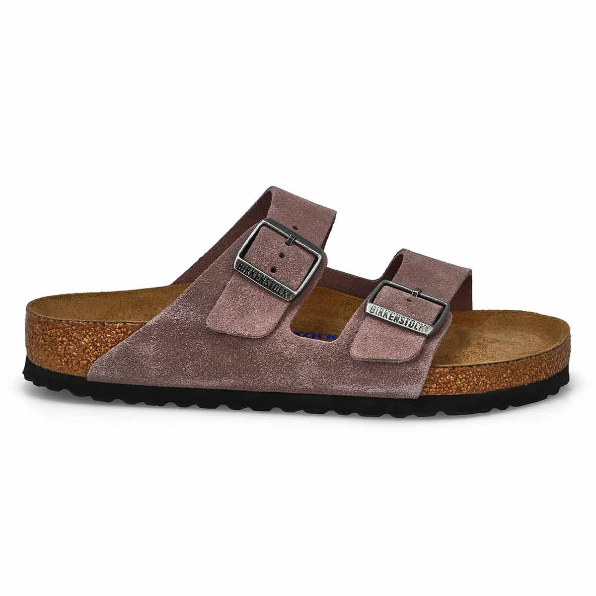 Women's Arizona Soft Footbed 2-Strap Sandal - Faded Purple
