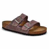 Women's Arizona Soft Footbed 2-Strap Sandal - Faded Purple