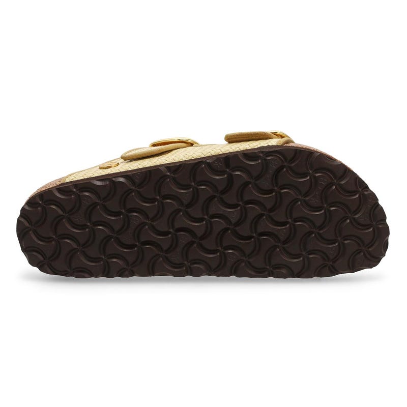 Women's Arizona Big Buckle 2 Strap Narrow Sandal -