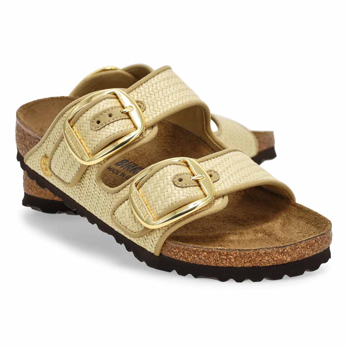 Sandale troite  2 brides et grosses boucles ARIZ