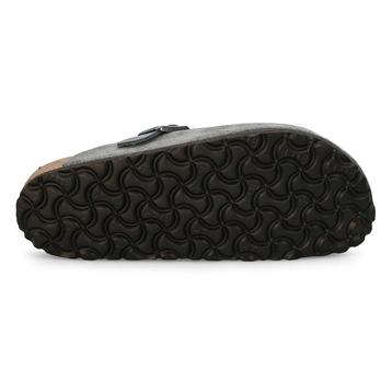 Sabot étroit en suède BOSTON BRAID, gris basalte, 