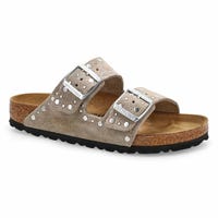 Women's Arizona Rivets 2 Strap Sandal - Taupe