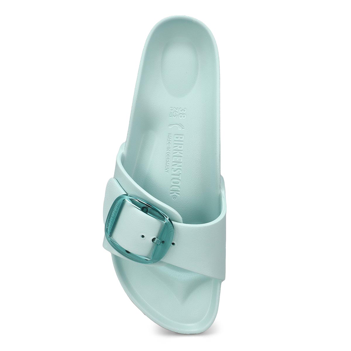 Women's Madrid Big Buckle EVA Narrow Sandal - Surf Green