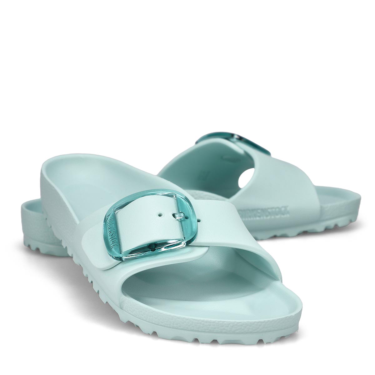 Women's Madrid Big Buckle EVA Narrow Sandal - Surf Green