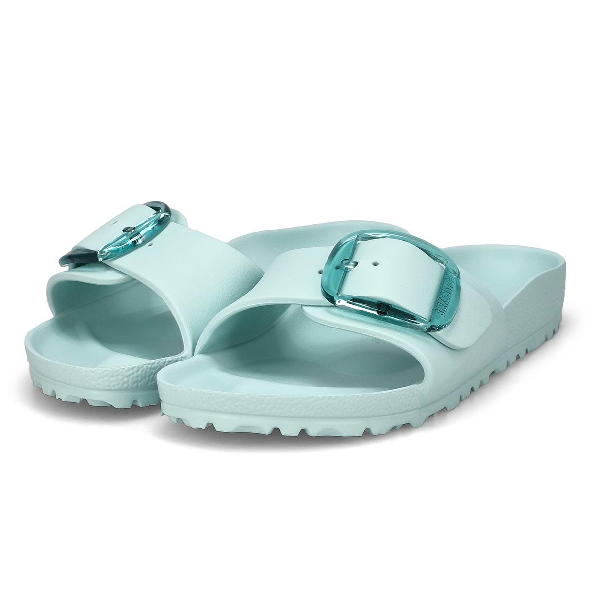 Sandales étroites à grosse boucle MADRID BIG BUCKLE EVA, vert surf, femmes