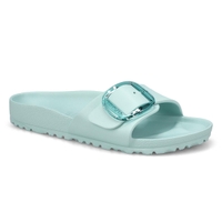 Women's Madrid Big Buckle EVA Narrow Sandal - Surf Green