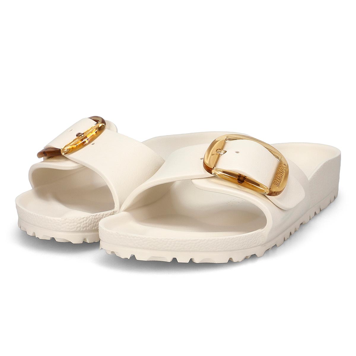 Women's Madrid Big Buckle EVA Narrow Sandal - Eggshell