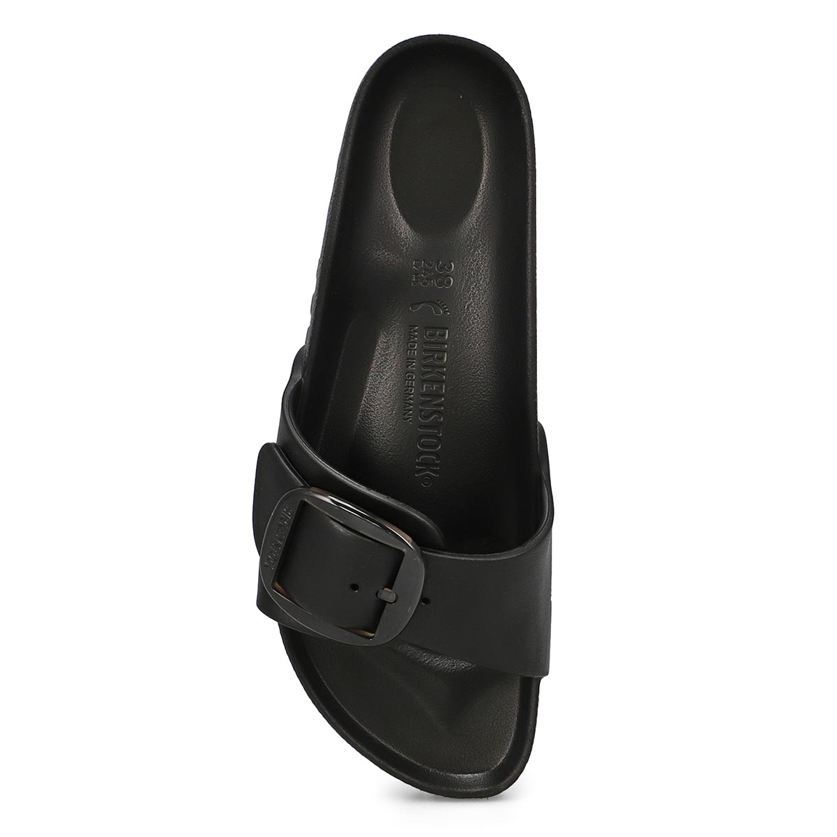 Women's Madrid Big Buckle EVA Narrow Sandal - Black