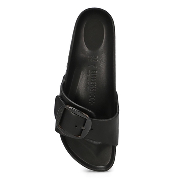 Women's Madrid Big Buckle EVA Narrow Sandal - Blac