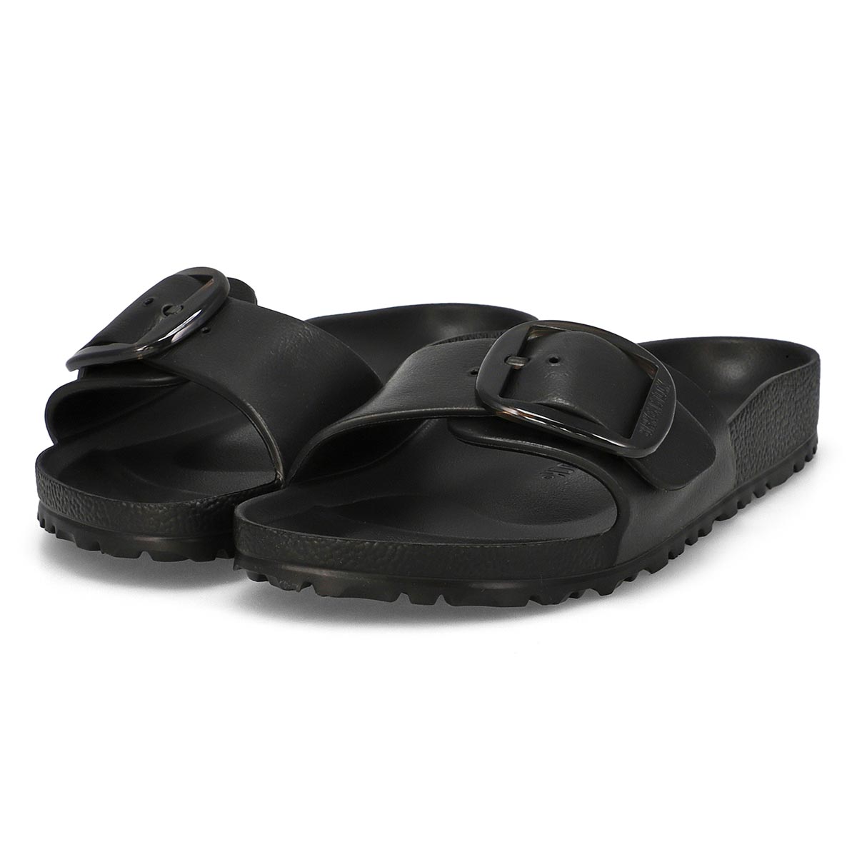 Women's Madrid Big Buckle EVA Narrow Sandal - Black