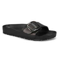 Women's Madrid Big Buckle EVA Narrow Sandal - Black