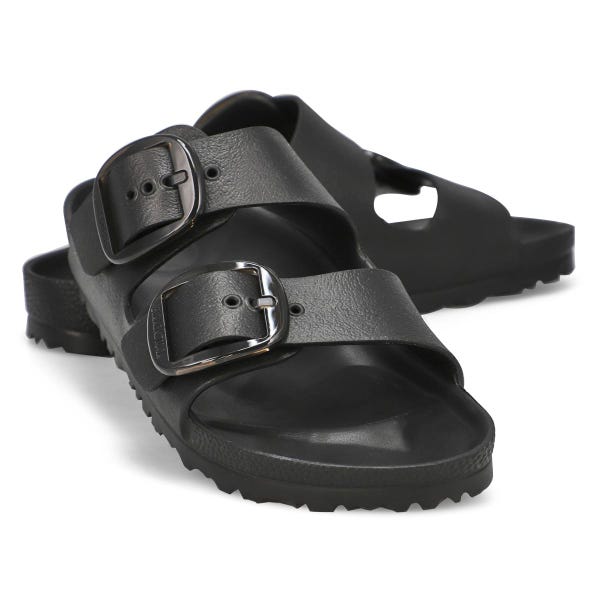 Women's Arizona Big Buckle EVA Narrow Sandal - Black
