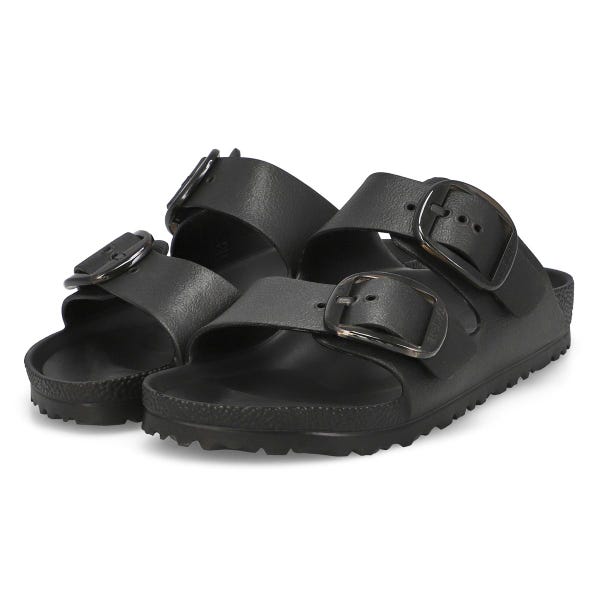 Women's Arizona Big Buckle EVA Narrow Sandal - Black