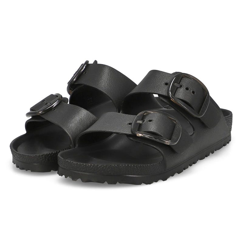Women's Arizona Big Buckle EVA Narrow Sandal - Black