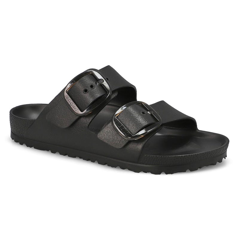 Women's Arizona Big Buckle EVA Narrow Sandal - Black
