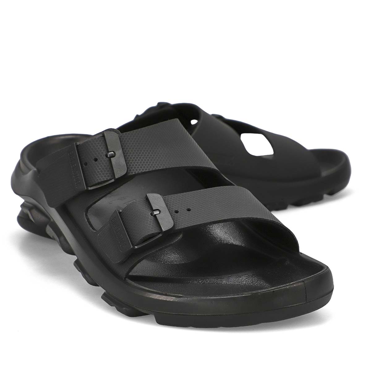 Men's Mogami Terra Slide Birko-Flor 2 Strap Sandal - Black