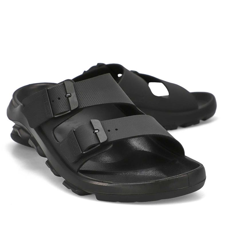 Sandale à 2 brides en Birko-Flor MOGAMI TERRA SLIDE, noir, hommes