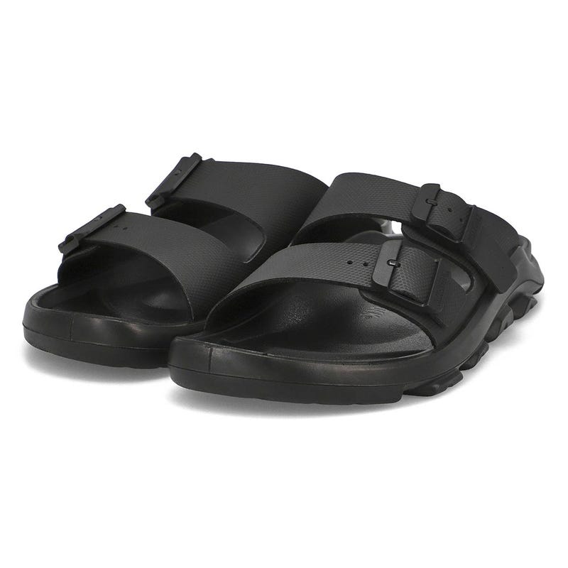 Sandale à 2 brides en Birko-Flor MOGAMI TERRA SLIDE, noir, hommes