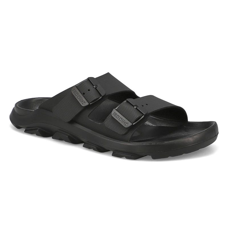 Sandale à 2 brides en Birko-Flor MOGAMI TERRA SLIDE, noir, hommes
