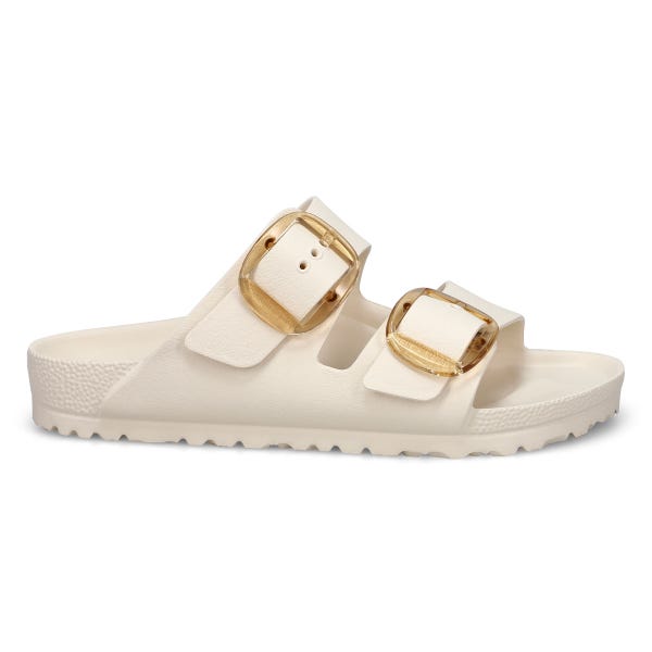 Women's  Arizona Big Buckle EVA Narrow Sandal - Eggshell