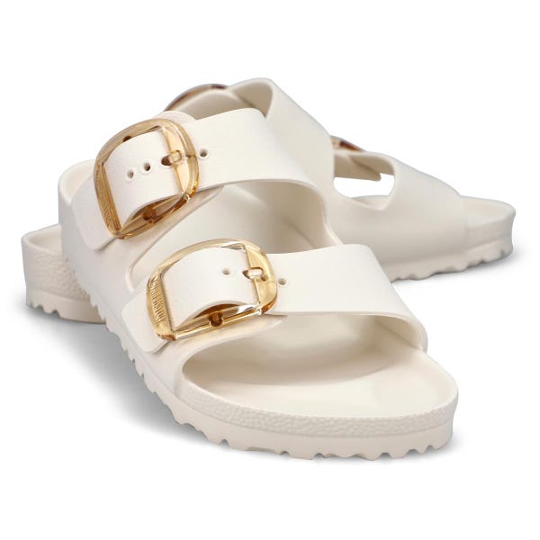 Women's  Arizona Big Buckle EVA Narrow Sandal - Eggshell