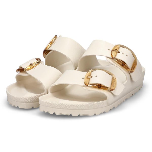 Women's  Arizona Big Buckle EVA Narrow Sandal - Eggshell