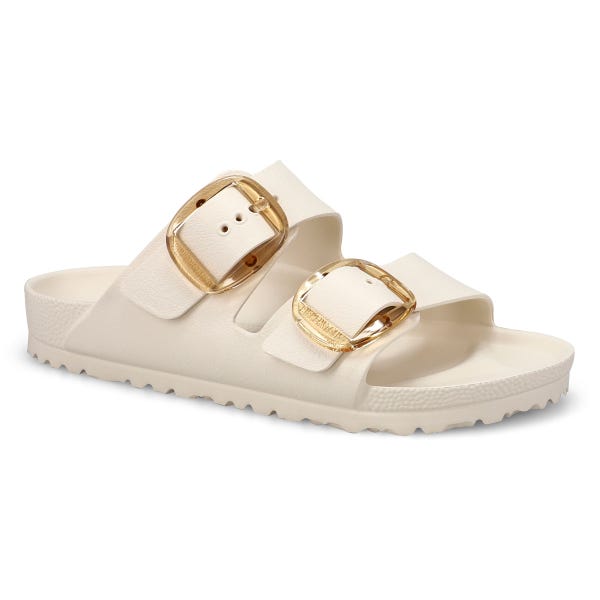 Women's  Arizona Big Buckle EVA Narrow Sandal - Eggshell