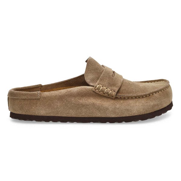 Men's Naples 2.0 Grip Casual Suede Clog - Taupe