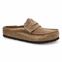 Men's Naples 2.0 Grip Casual Suede Clog - Taupe
